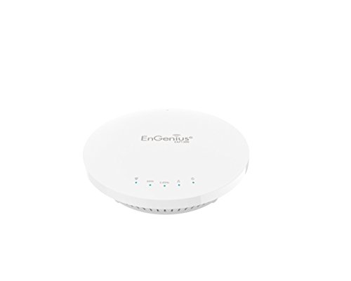 EnGenius Technologies EAP1300 Wi-Fi 5 (802.11ac Wave 2) 2x2 Managed Indoor Wireless Access Point Features Quad-Core Processors, MU-MIMO, High Powered 26dBm, GigaE Port (Mounting Kit Included)