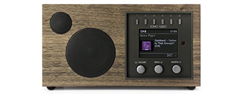 Como Audio: Solo - Wireless Music System with Internet Radio, Spotify Connect, Wi-Fi, FM, and Bluetooth - Walnut/Black