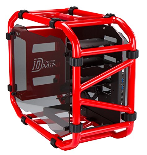 In Win Motorcycle Steel Tube Mini- ITX Computer Case D Frame Mini Red